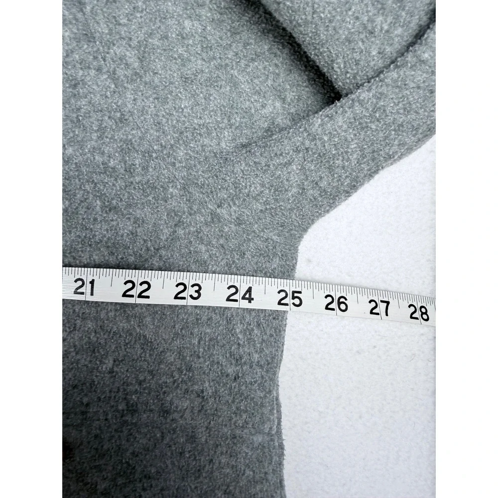 The North Face Polartec Fleece Pullover Mens XL Grey Crewneck Sweater NF0A4P8G